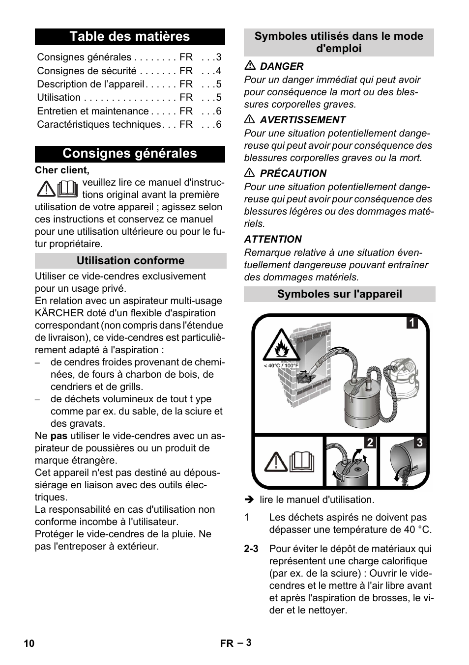 Karcher Filtr na hrubé nečistoty a popel Basic User Manual | Page 10 / 116