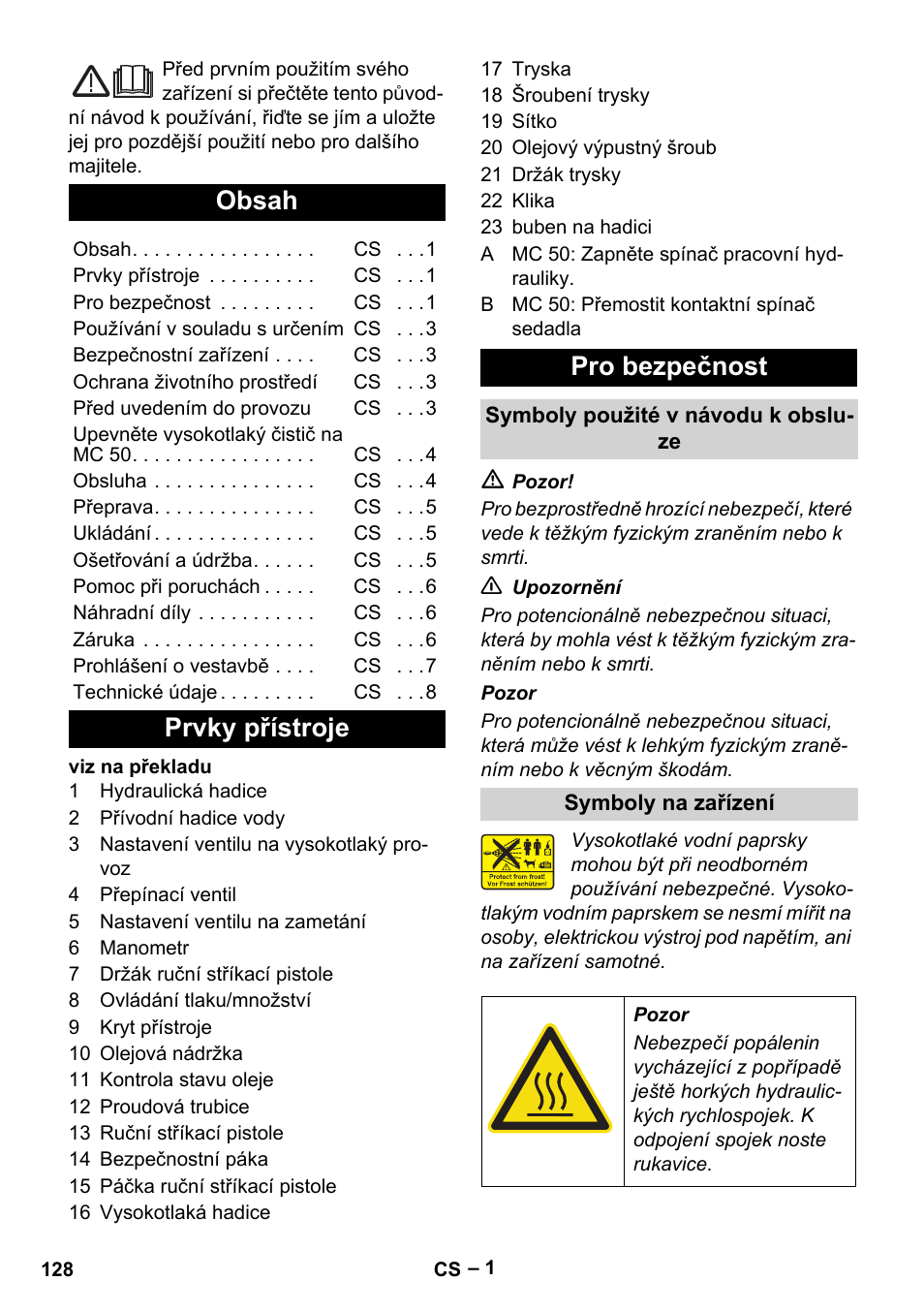 Karcher MIC 34C User Manual | Page 128 / 172