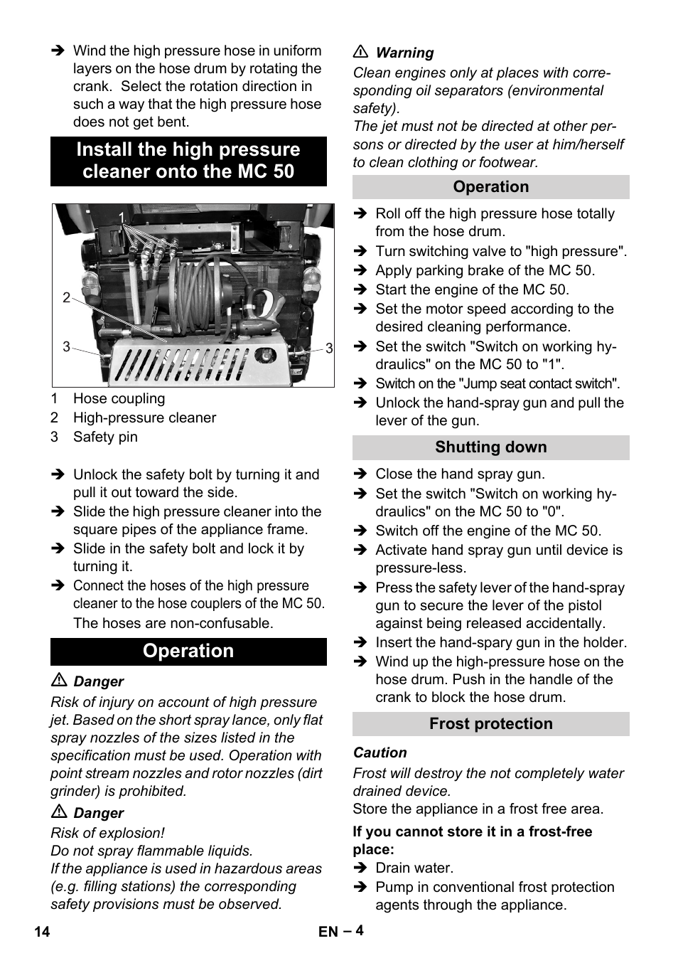 Karcher MIC 34C User Manual | Page 14 / 172