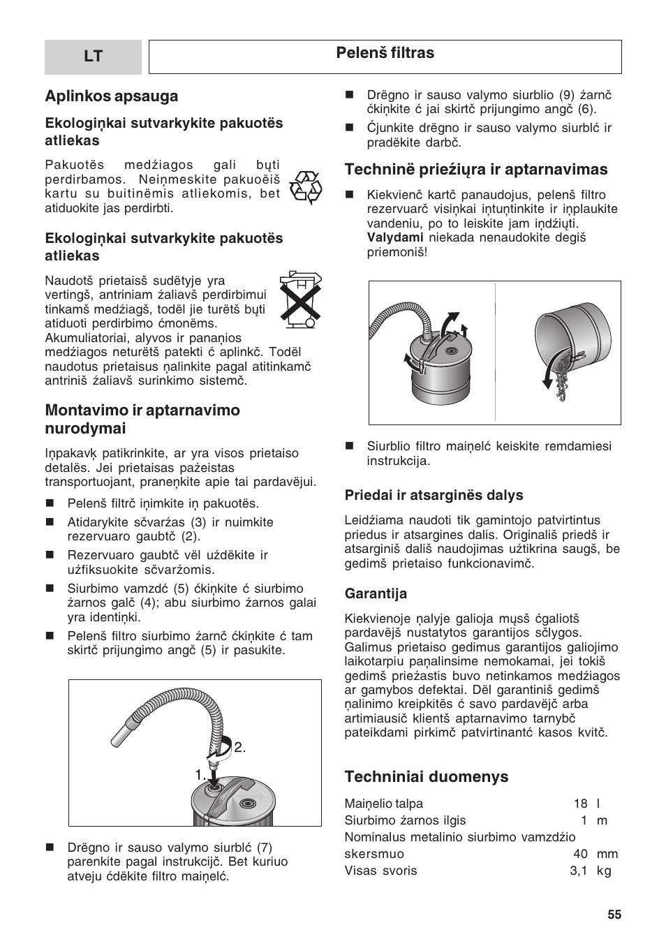 Karcher MV 3 Fireplace Kit User Manual | Page 55 / 60