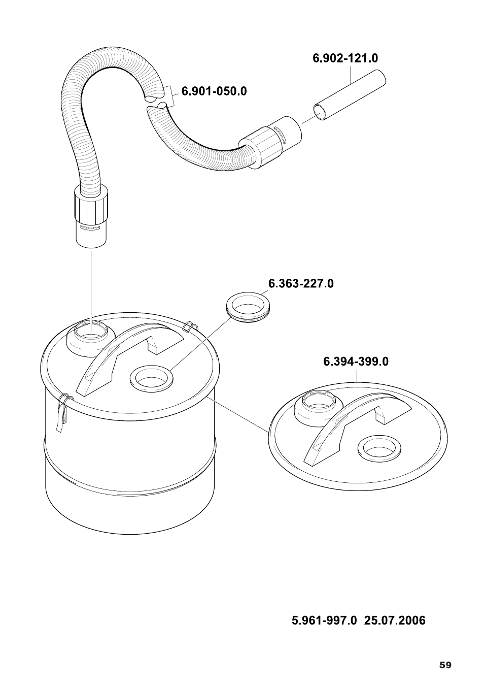 Karcher MV 3 Fireplace Kit User Manual | Page 59 / 60