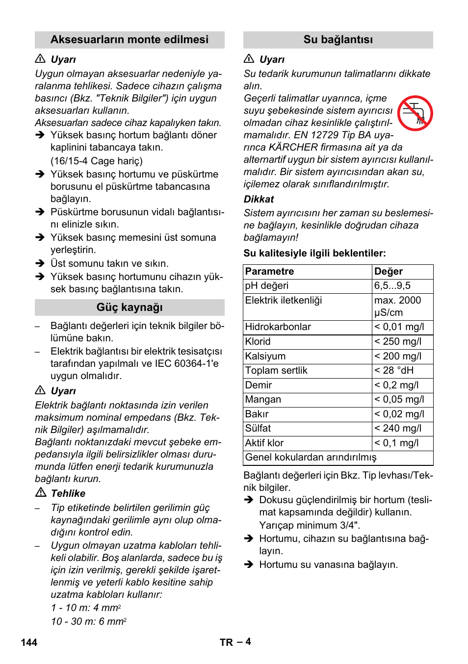 Karcher HD 16-15-4 Cage Plus User Manual | Page 144 / 316