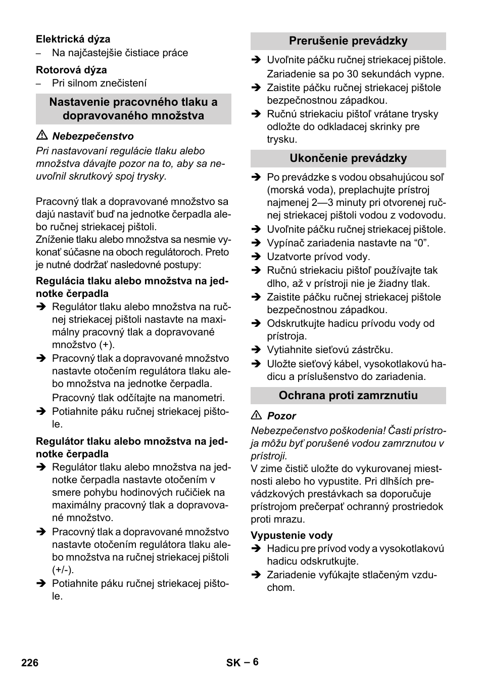 Karcher HD 16-15-4 Cage Plus User Manual | Page 226 / 316