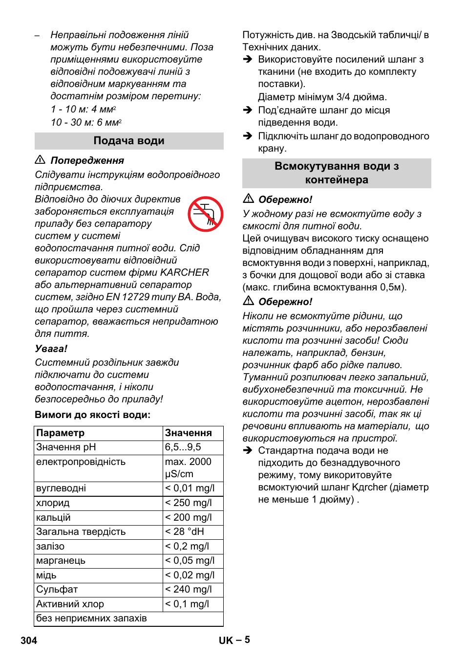 Karcher HD 16-15-4 Cage Plus User Manual | Page 304 / 316