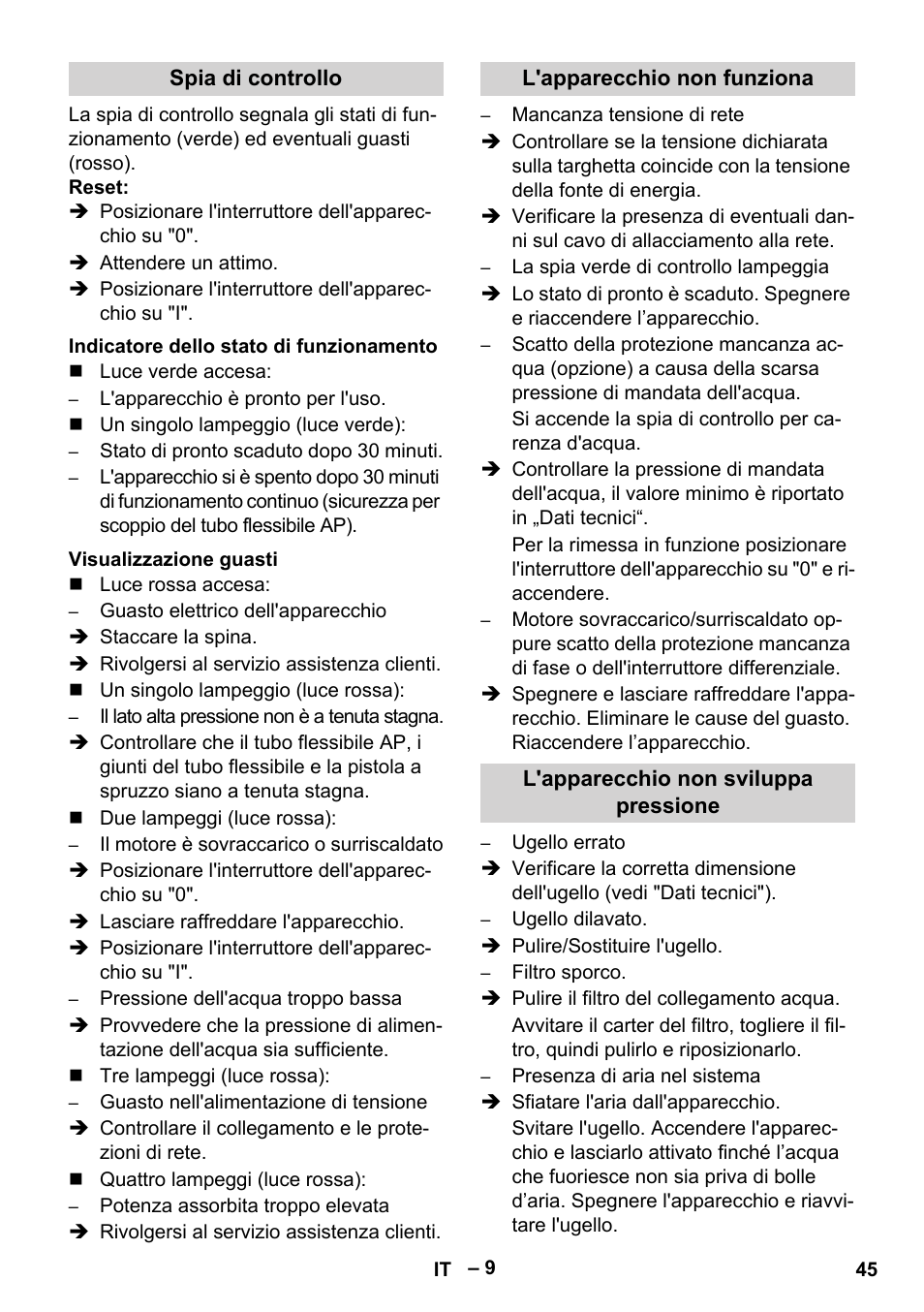 Karcher HD 16-15-4 Cage Plus User Manual | Page 45 / 316