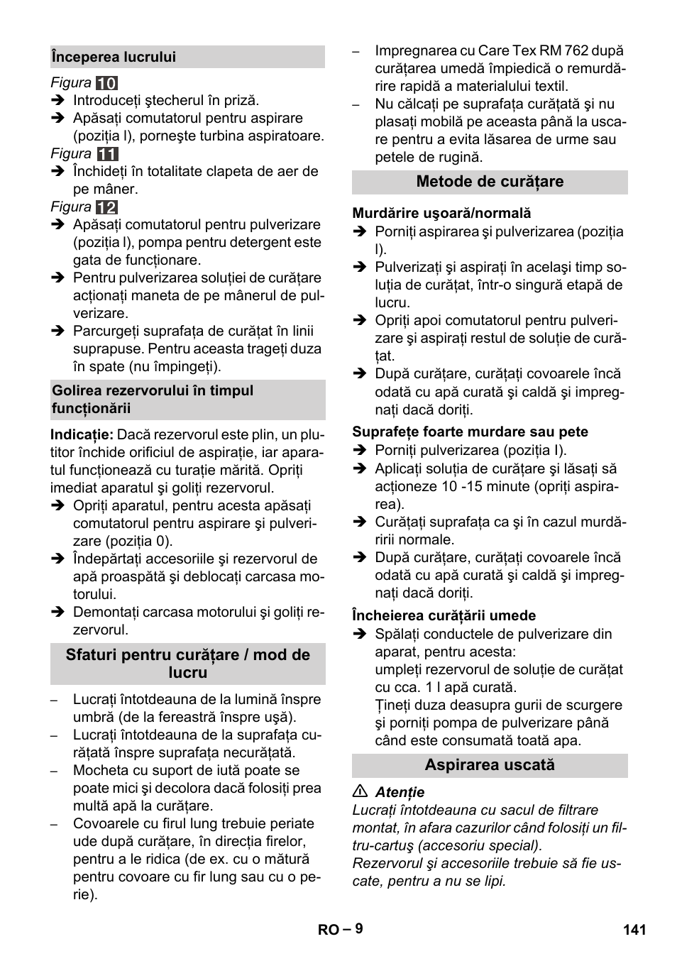 Karcher SE 4001 User Manual | Page 141 / 222