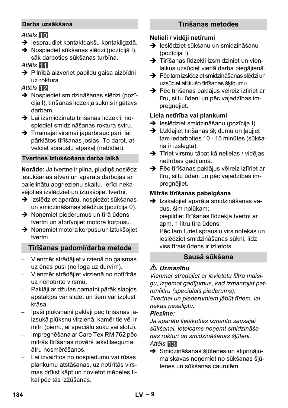 Karcher SE 4001 User Manual | Page 184 / 222