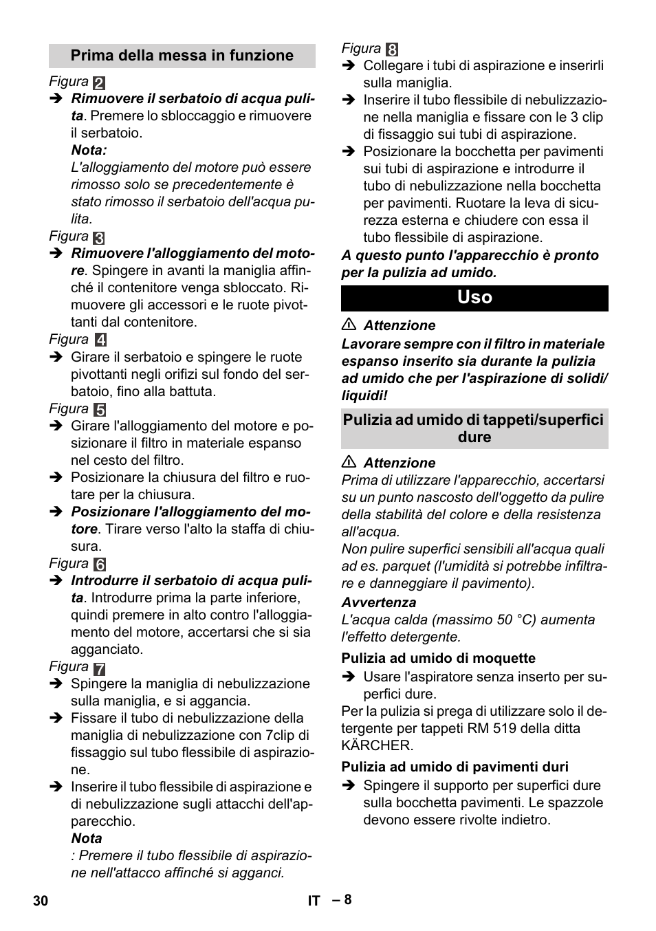 Karcher SE 4001 User Manual | Page 30 / 222