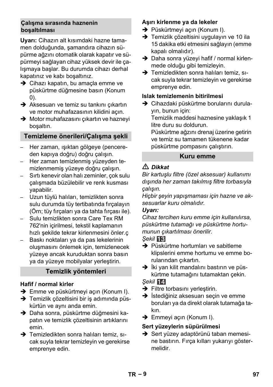 Karcher SE 4001 User Manual | Page 97 / 222