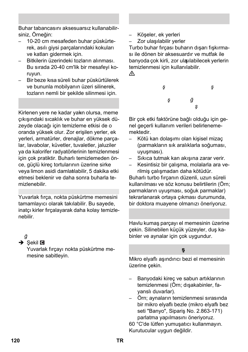 Karcher SC 2-550 C EU User Manual | Page 120 / 266