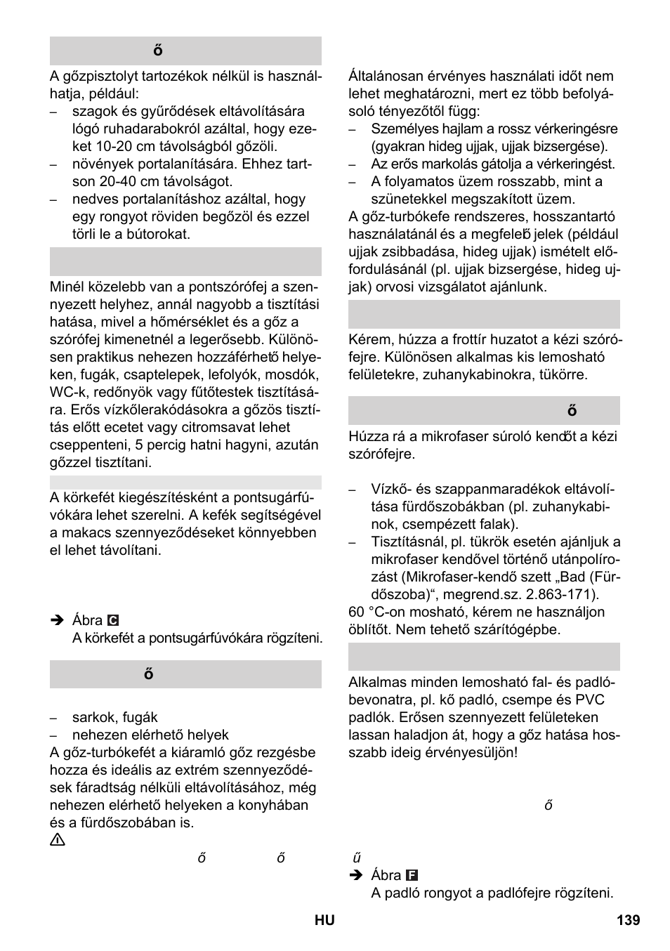 Karcher SC 2-550 C EU User Manual | Page 139 / 266