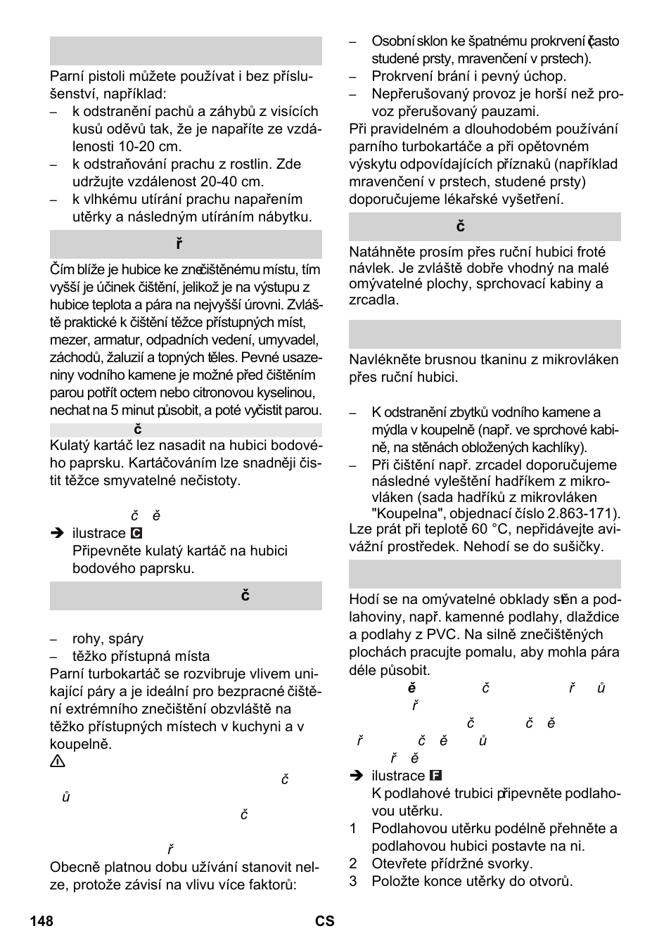 Karcher SC 2-550 C EU User Manual | Page 148 / 266