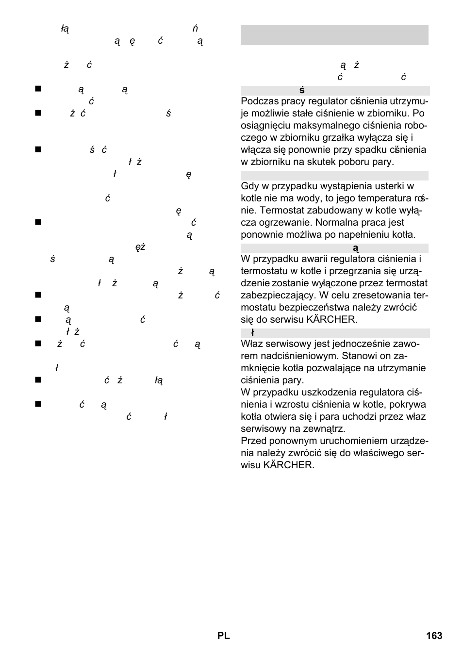 Karcher SC 2-550 C EU User Manual | Page 163 / 266