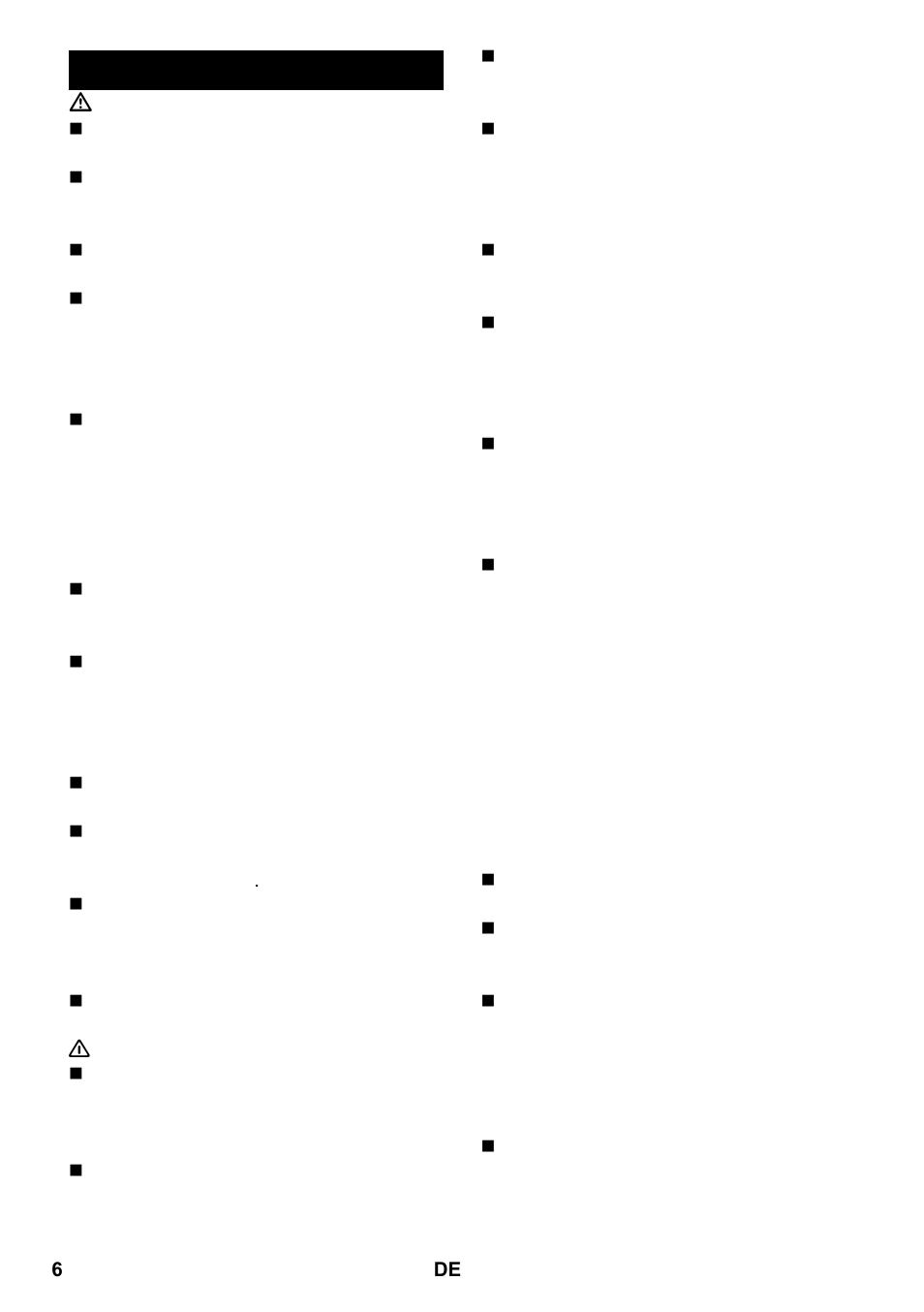 Sicherheitshinweise | Karcher SC 2-550 C EU User Manual | Page 6 / 266