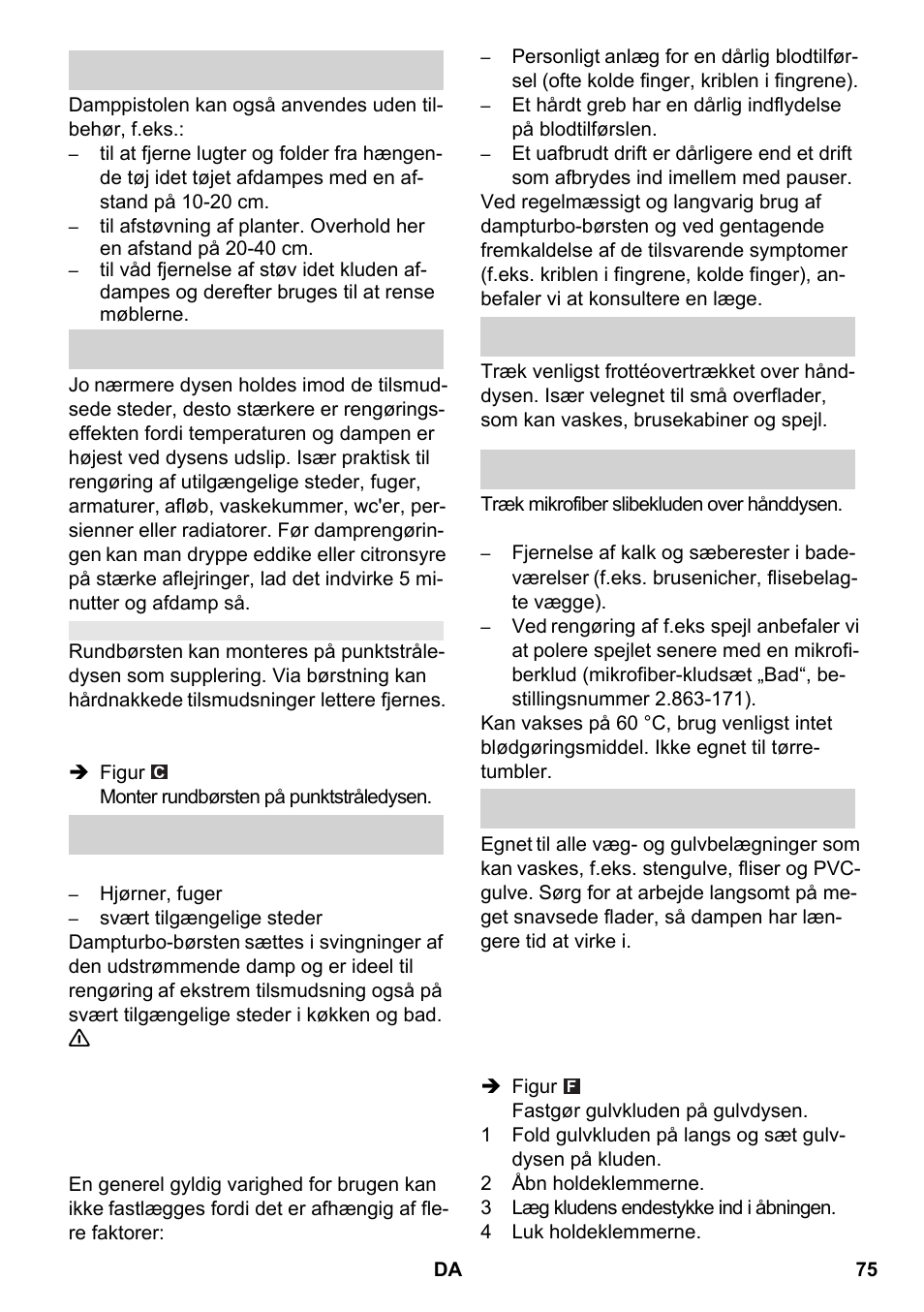 Karcher SC 2-550 C EU User Manual | Page 75 / 266