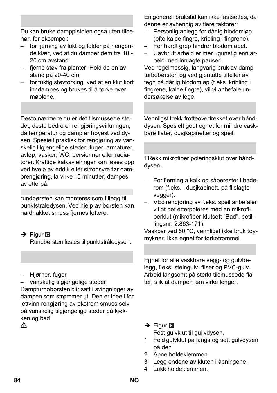 Karcher SC 2-550 C EU User Manual | Page 84 / 266