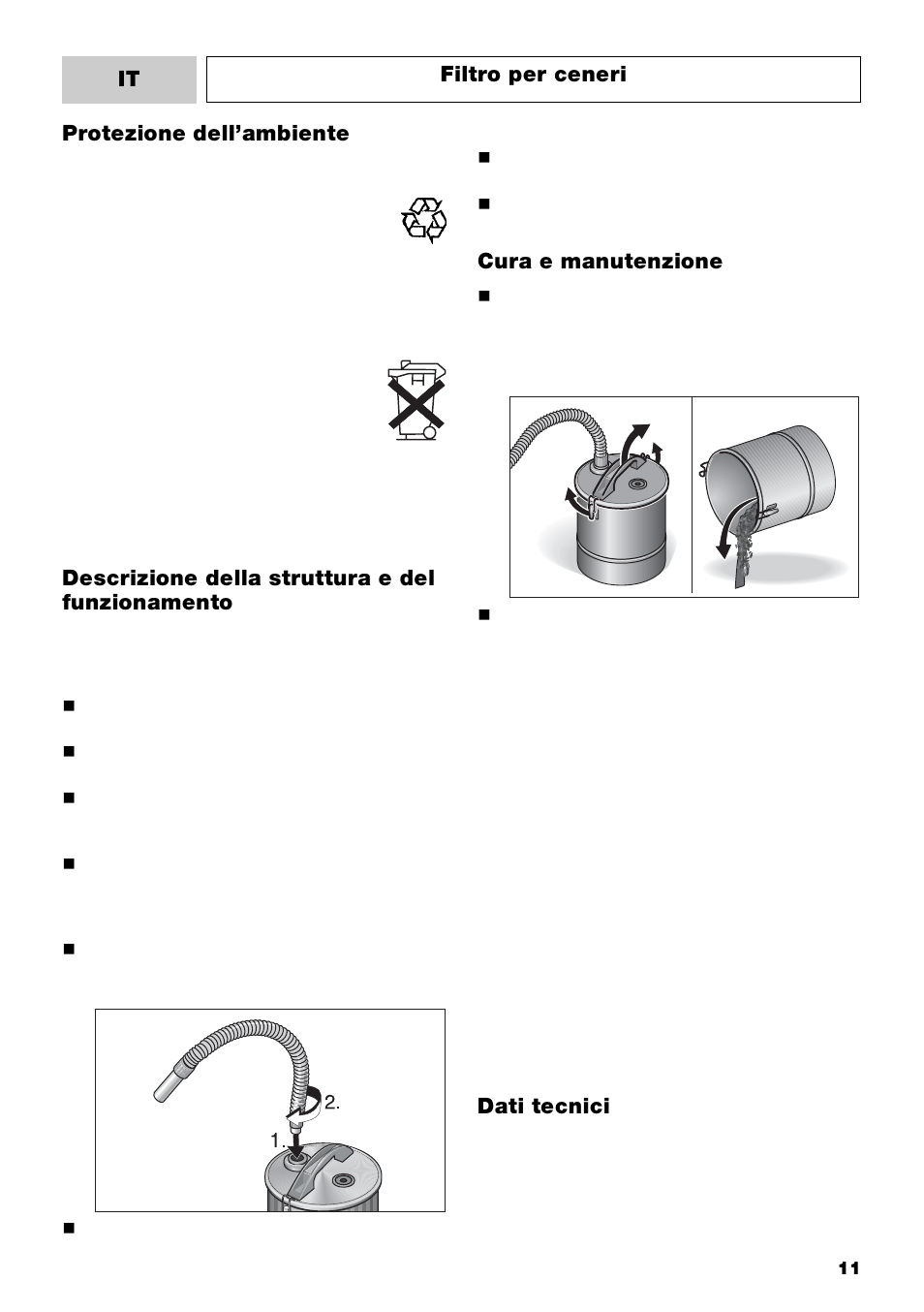 Karcher Filtr na hrubé nečistoty a popel Basic User Manual | Page 11 / 60