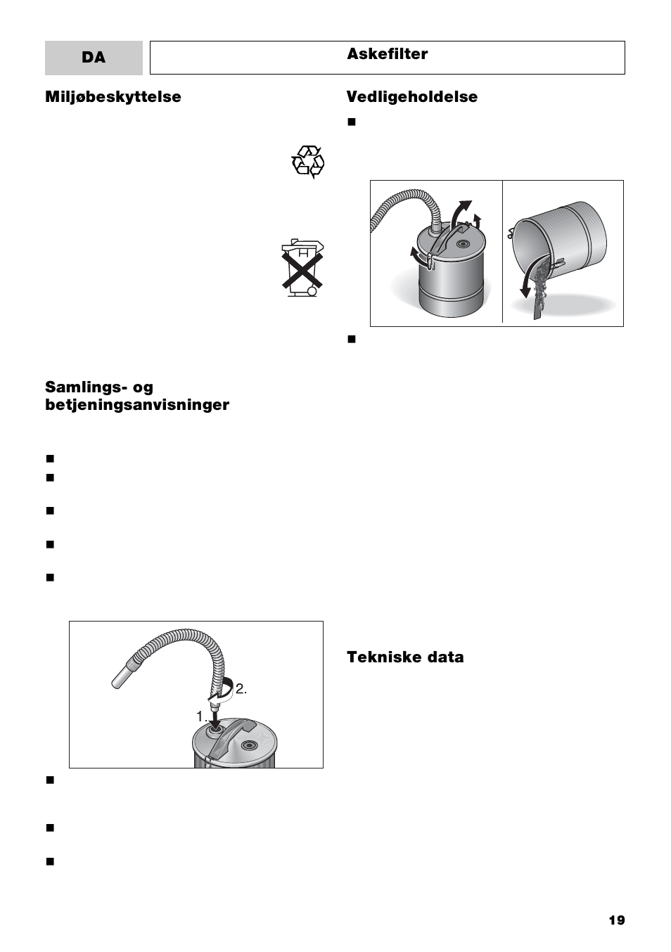 Karcher Filtr na hrubé nečistoty a popel Basic User Manual | Page 19 / 60