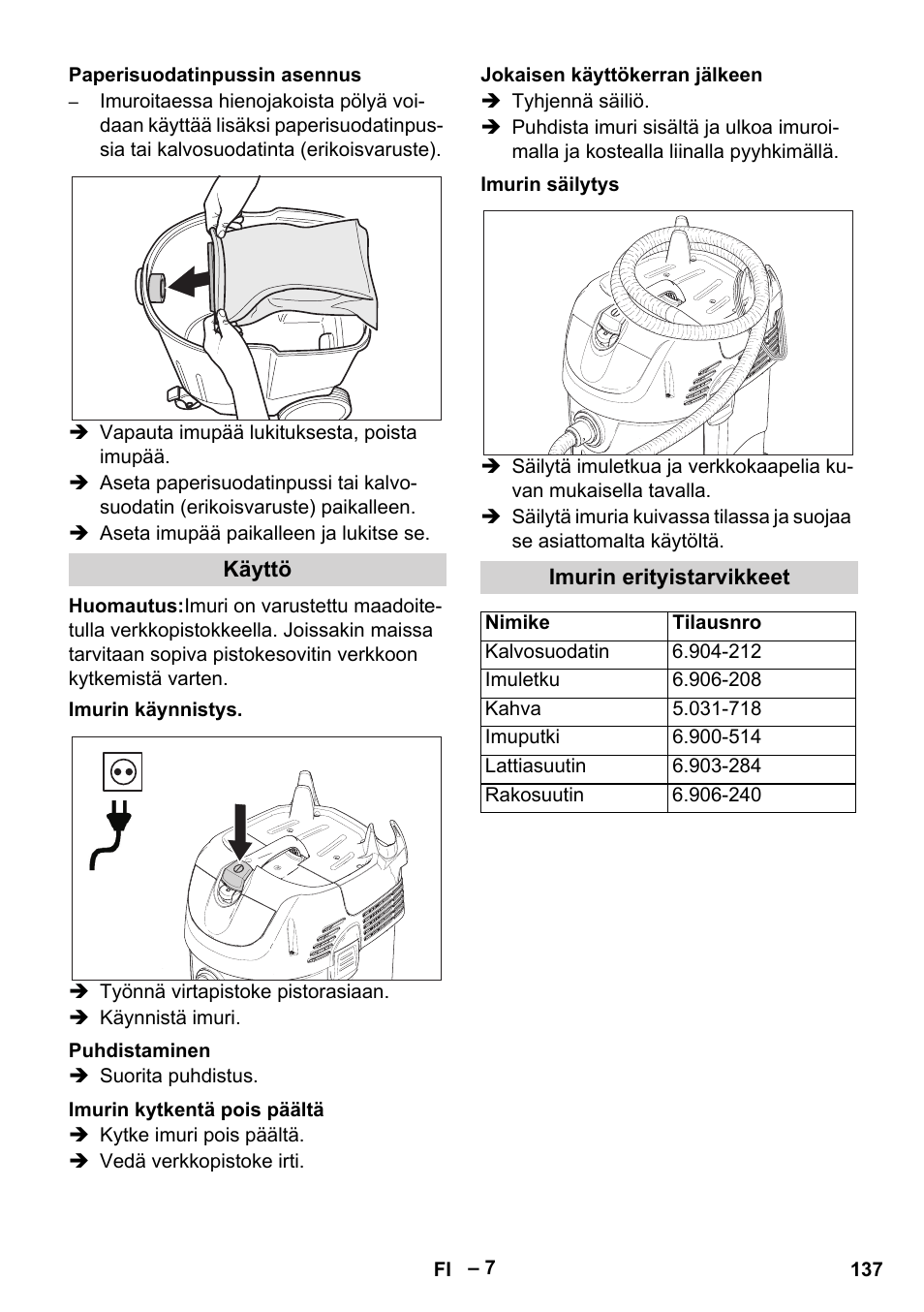 Karcher SB V1 Eco User Manual | Page 137 / 356