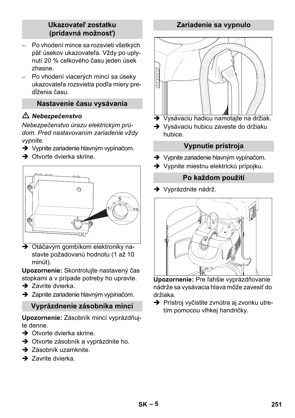 Karcher SB V1 Eco User Manual | Page 251 / 356