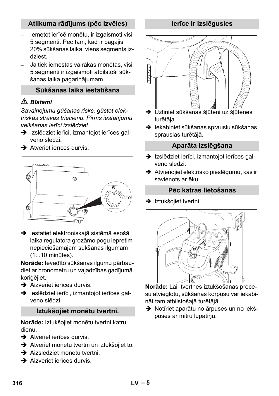 Karcher SB V1 Eco User Manual | Page 316 / 356