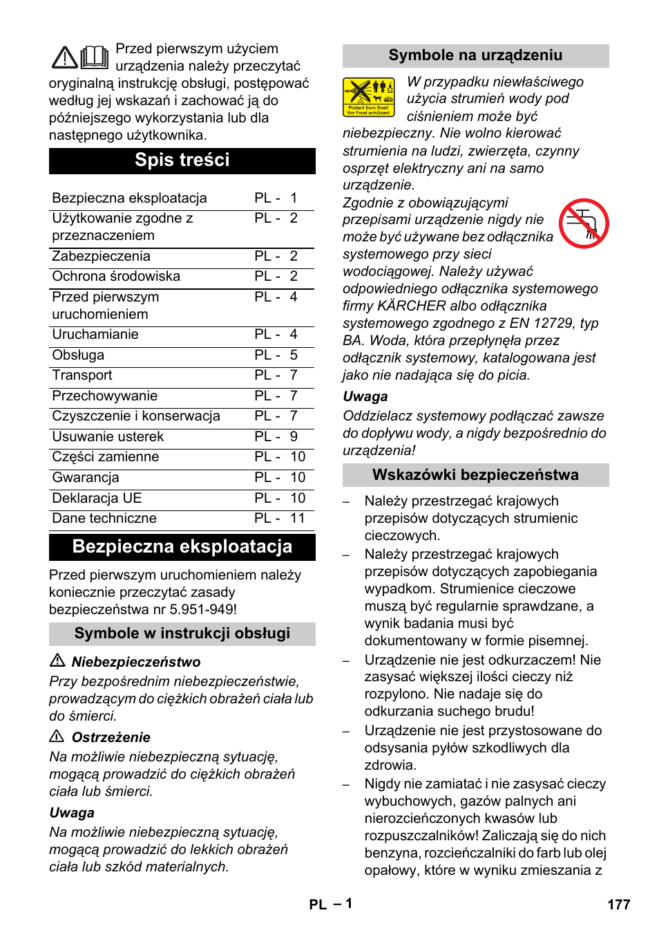 Karcher Vysokotlaký čistič AP 100-50 M antr- User Manual | Page 177 / 294