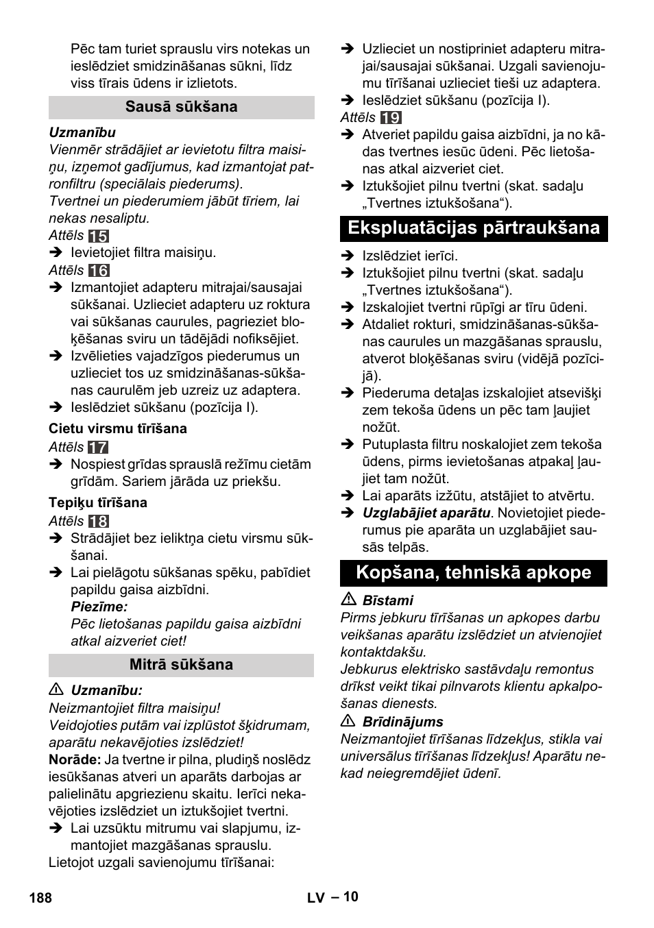 Karcher SE 4002 User Manual | Page 188 / 226