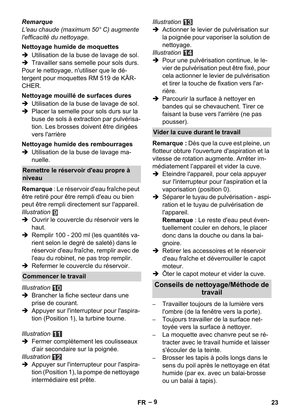 Karcher SE 4002 User Manual | Page 23 / 226