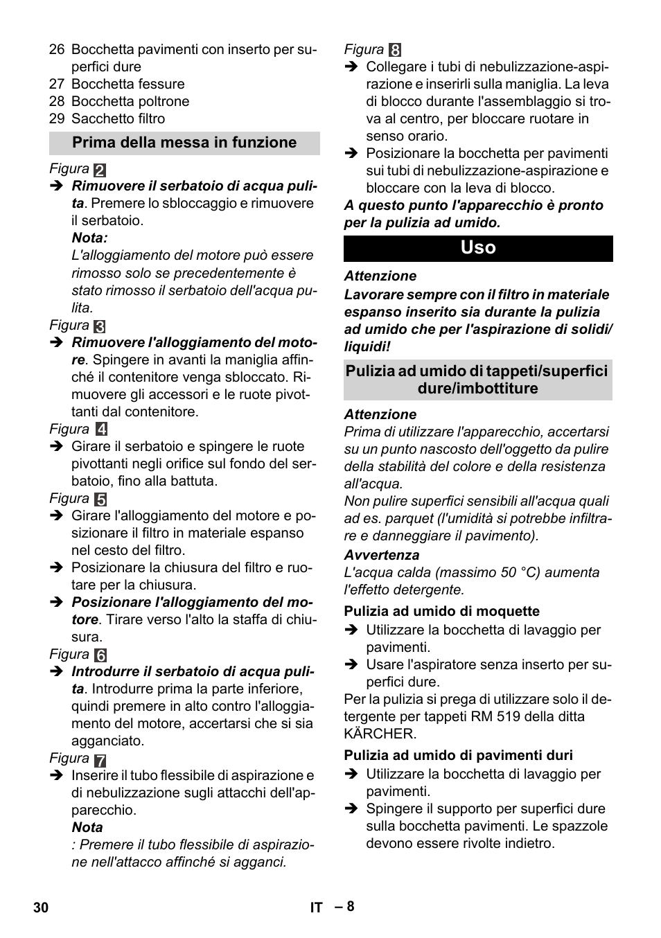 Karcher SE 4002 User Manual | Page 30 / 226