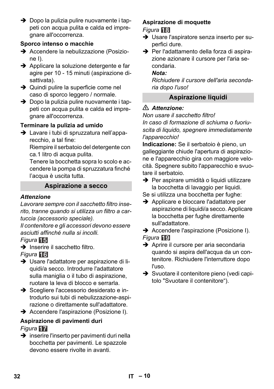 Karcher SE 4002 User Manual | Page 32 / 226