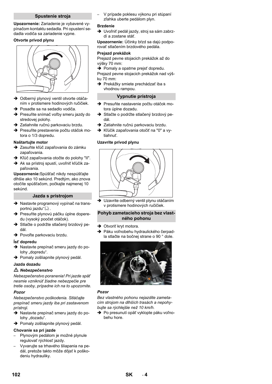 Karcher KM 130-300 R Lpg User Manual | Page 102 / 152