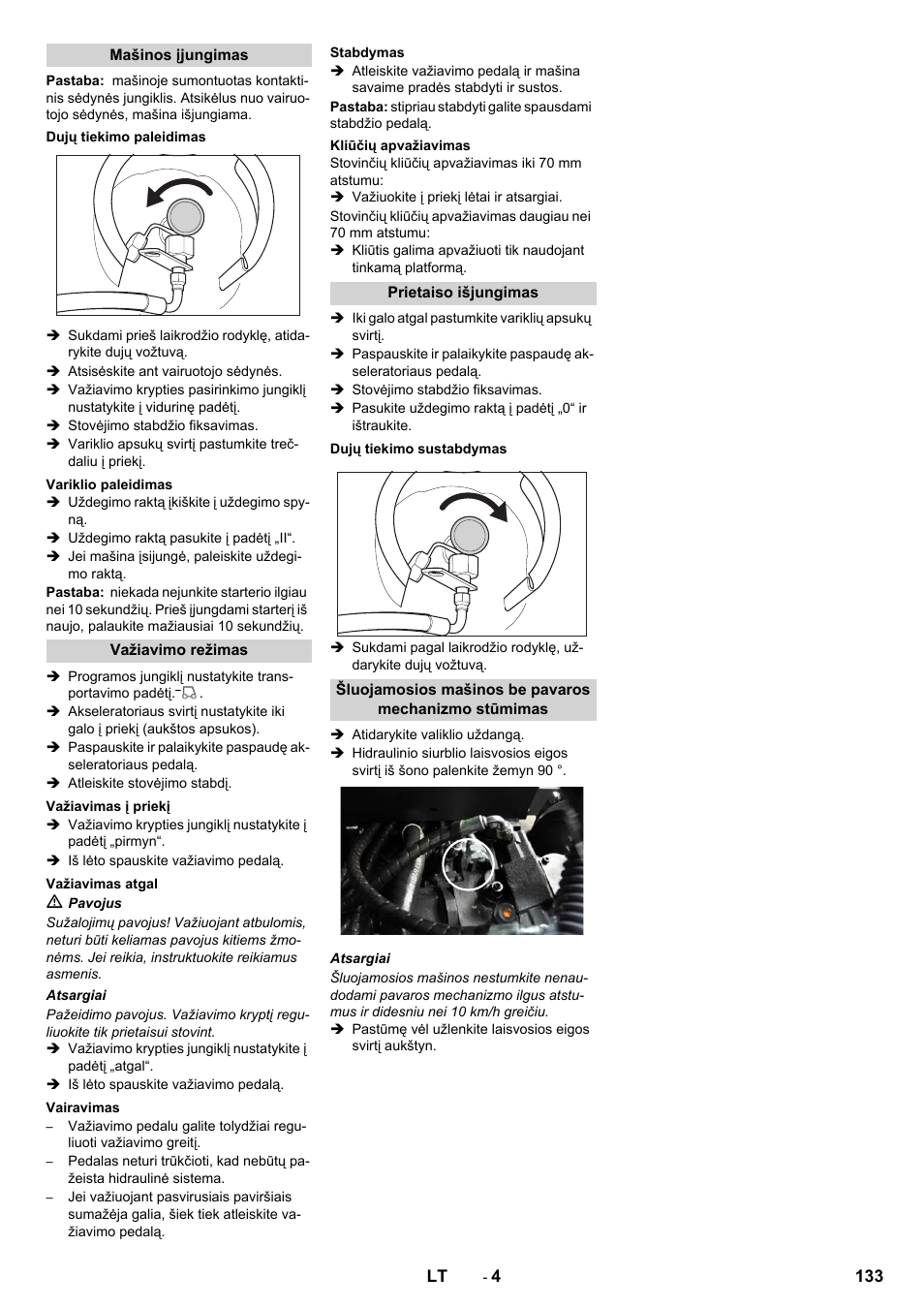 Karcher KM 130-300 R Lpg User Manual | Page 133 / 152