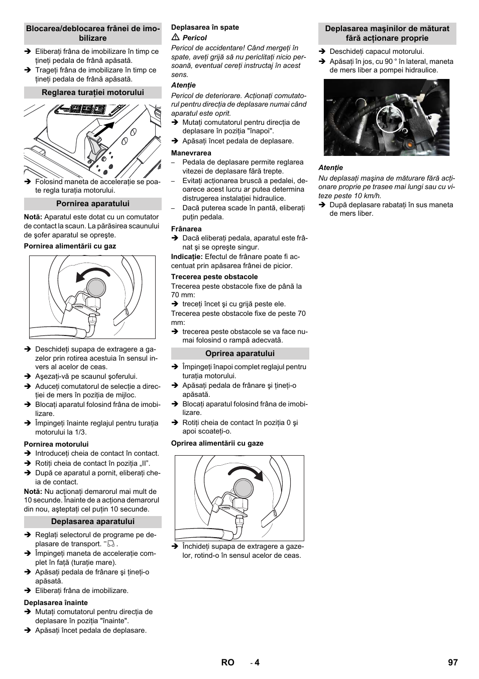 Karcher KM 130-300 R Lpg User Manual | Page 97 / 152