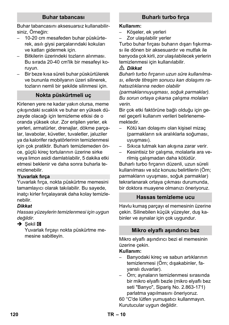 Karcher SC 2-550 C EU User Manual | Page 120 / 278