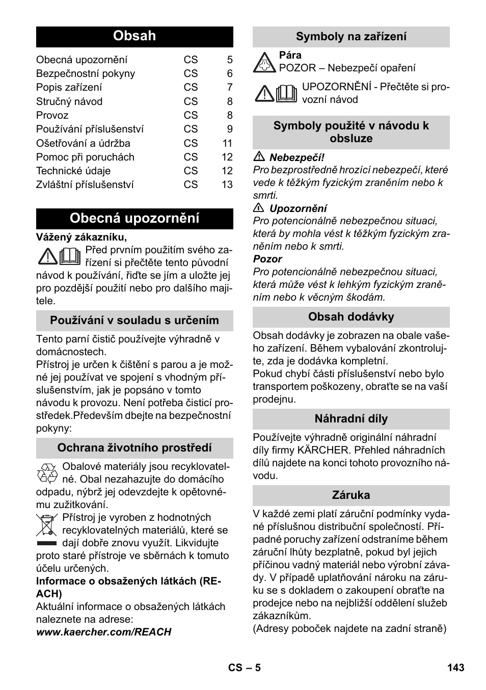 Karcher SC 2-550 C EU User Manual | Page 143 / 278