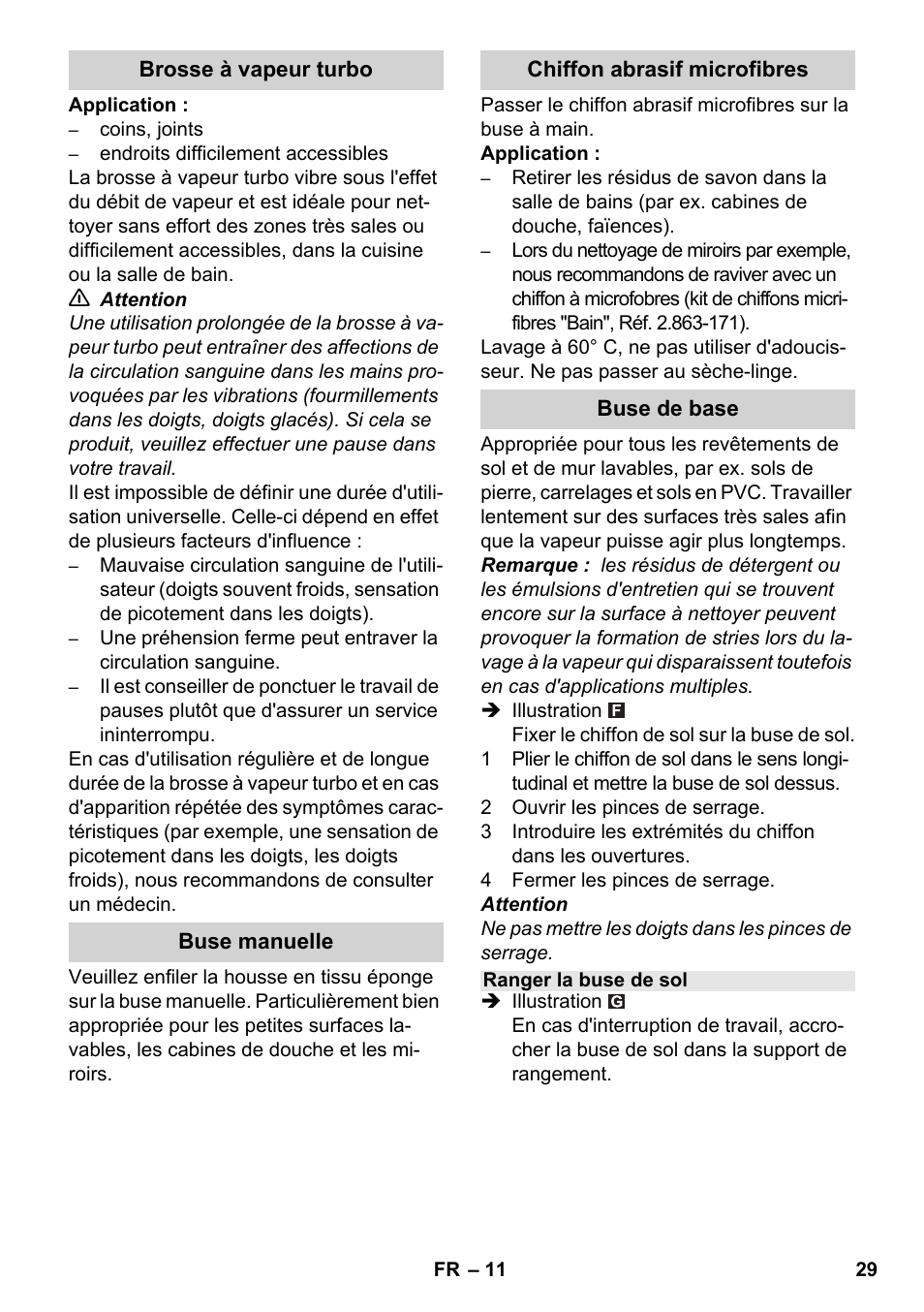 Karcher SC 2-550 C EU User Manual | Page 29 / 278