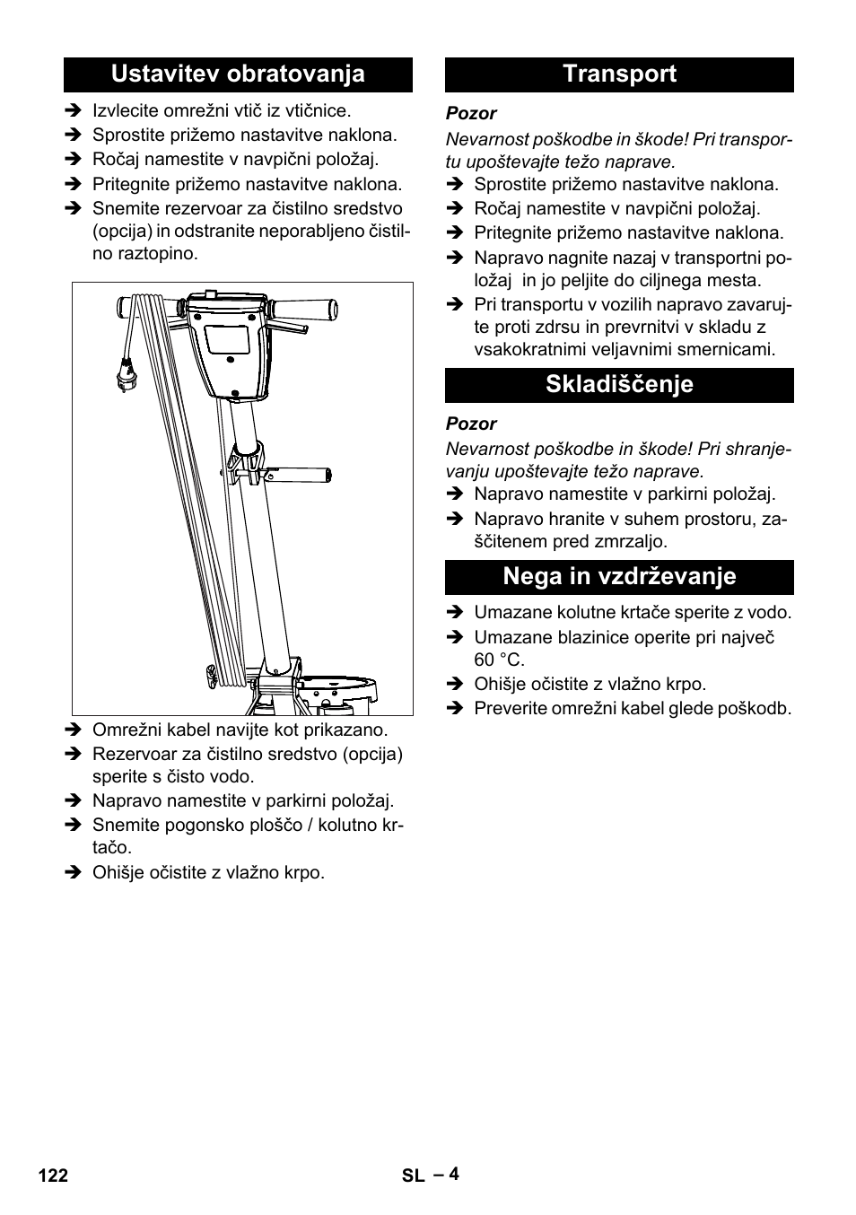 Karcher BDS 43-180 C User Manual | Page 122 / 204