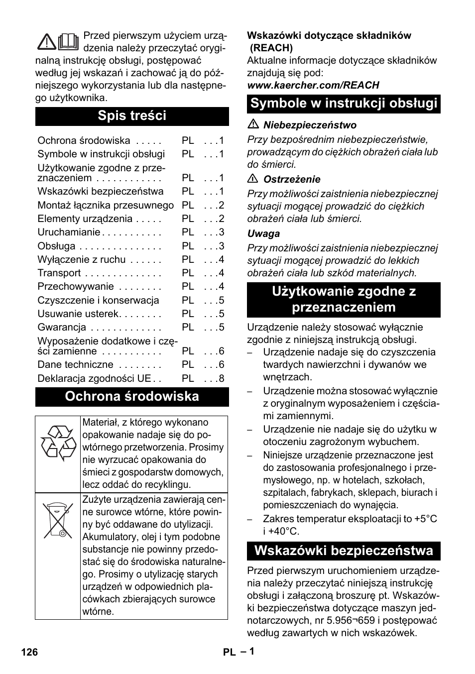 Karcher BDS 43-180 C User Manual | Page 126 / 204