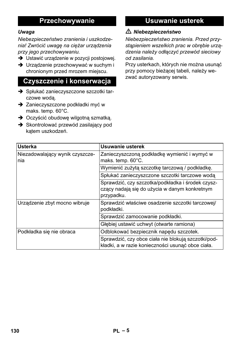 Karcher BDS 43-180 C User Manual | Page 130 / 204