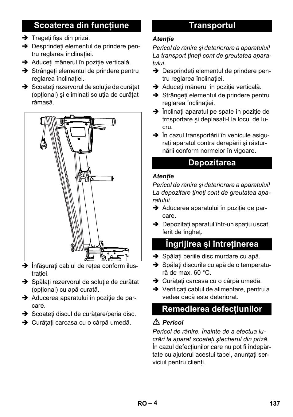 Karcher BDS 43-180 C User Manual | Page 137 / 204