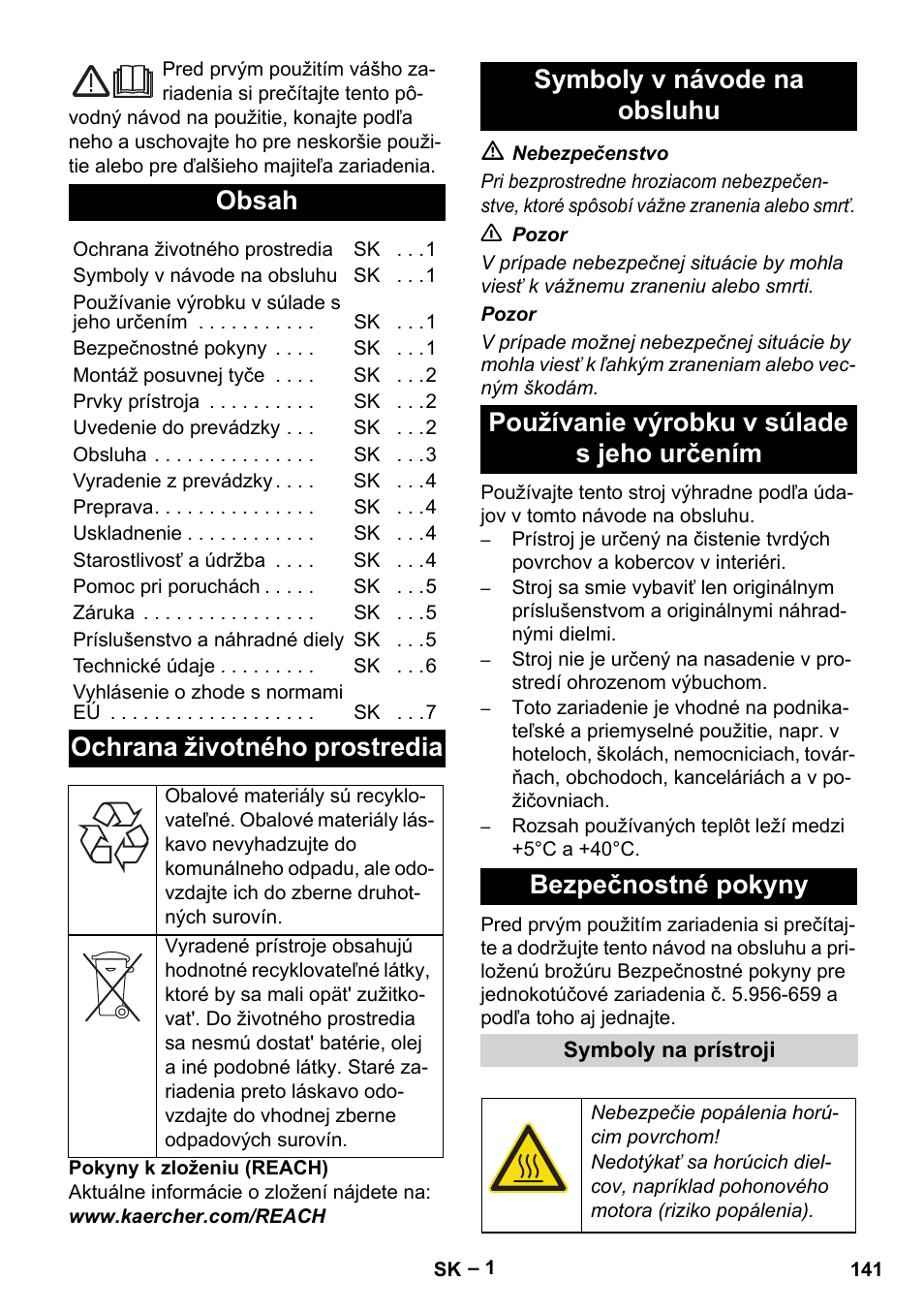 Karcher BDS 43-180 C User Manual | Page 141 / 204