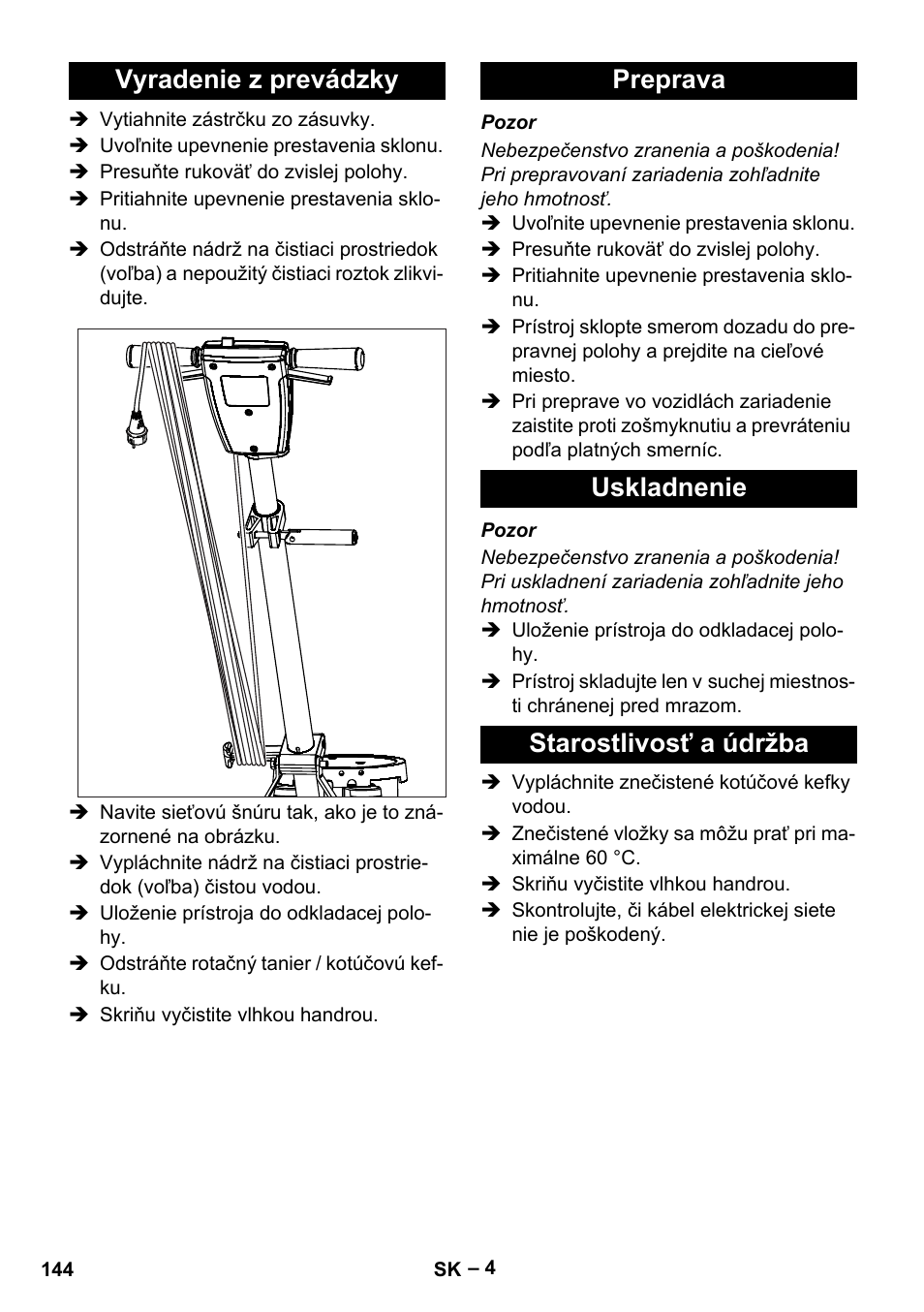 Karcher BDS 43-180 C User Manual | Page 144 / 204