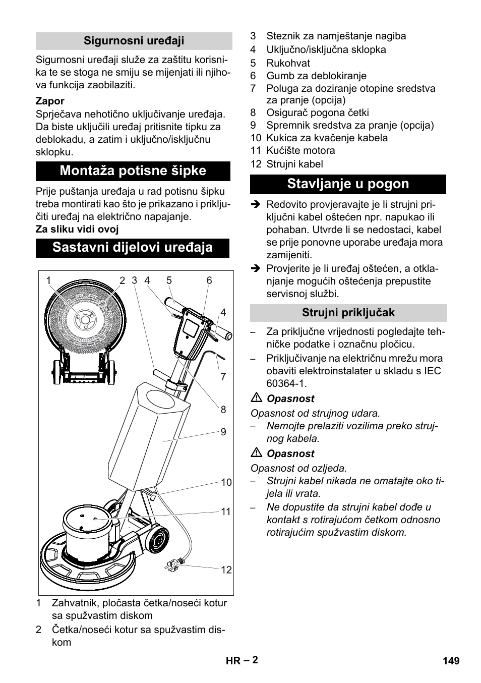 Karcher BDS 43-180 C User Manual | Page 149 / 204