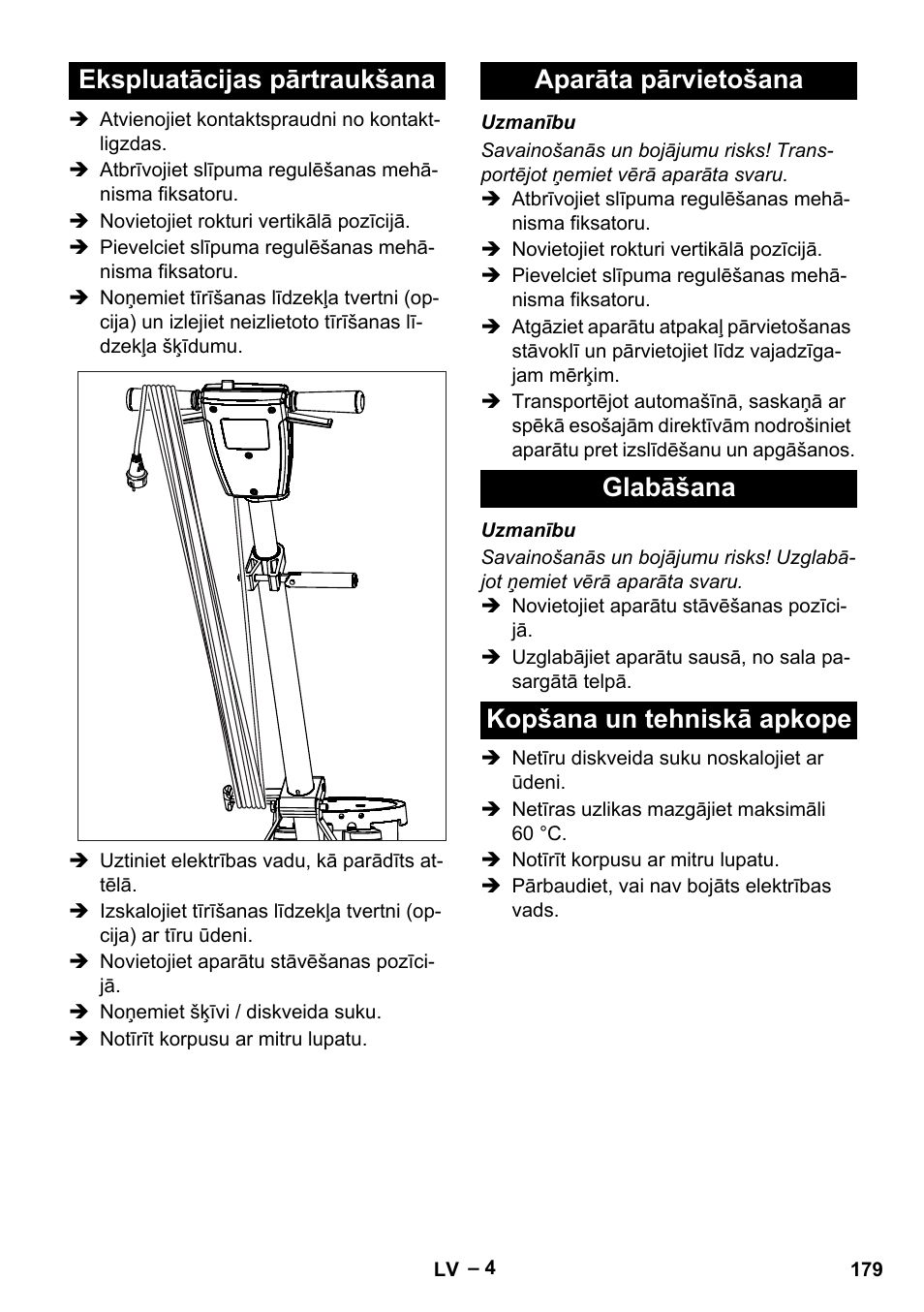 Karcher BDS 43-180 C User Manual | Page 179 / 204