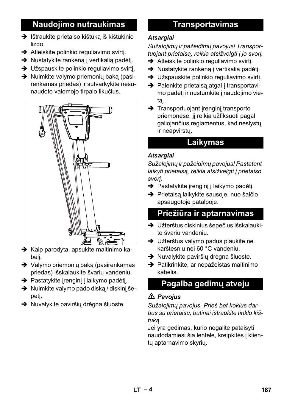 Karcher BDS 43-180 C User Manual | Page 187 / 204