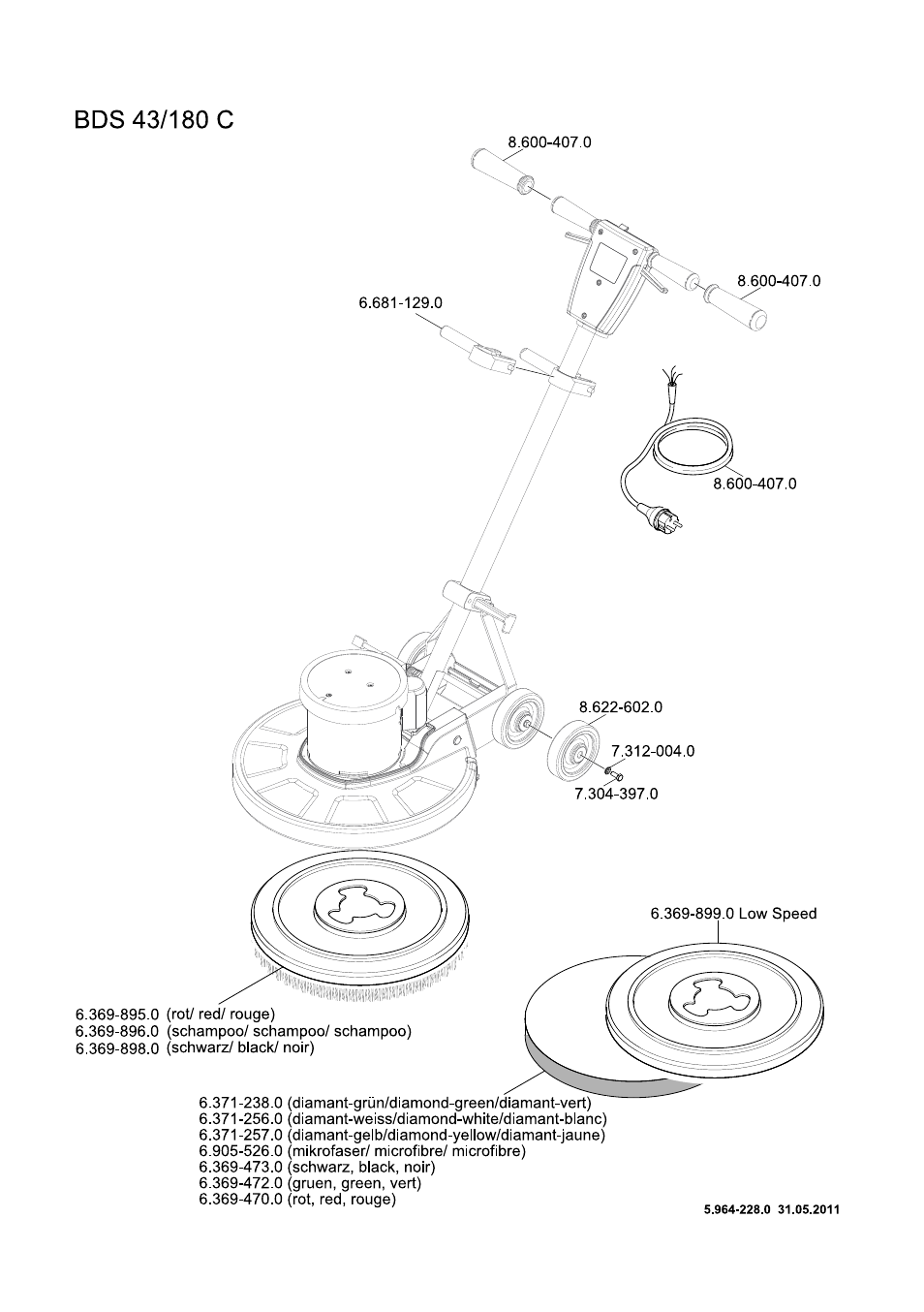 Karcher BDS 43-180 C User Manual | Page 199 / 204