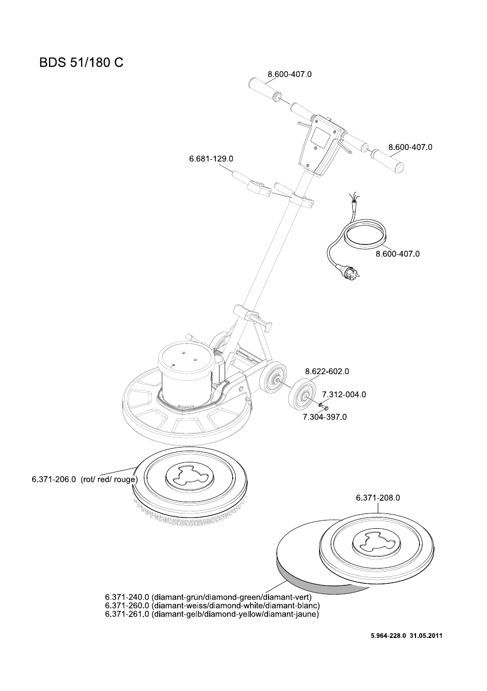 Karcher BDS 43-180 C User Manual | Page 200 / 204