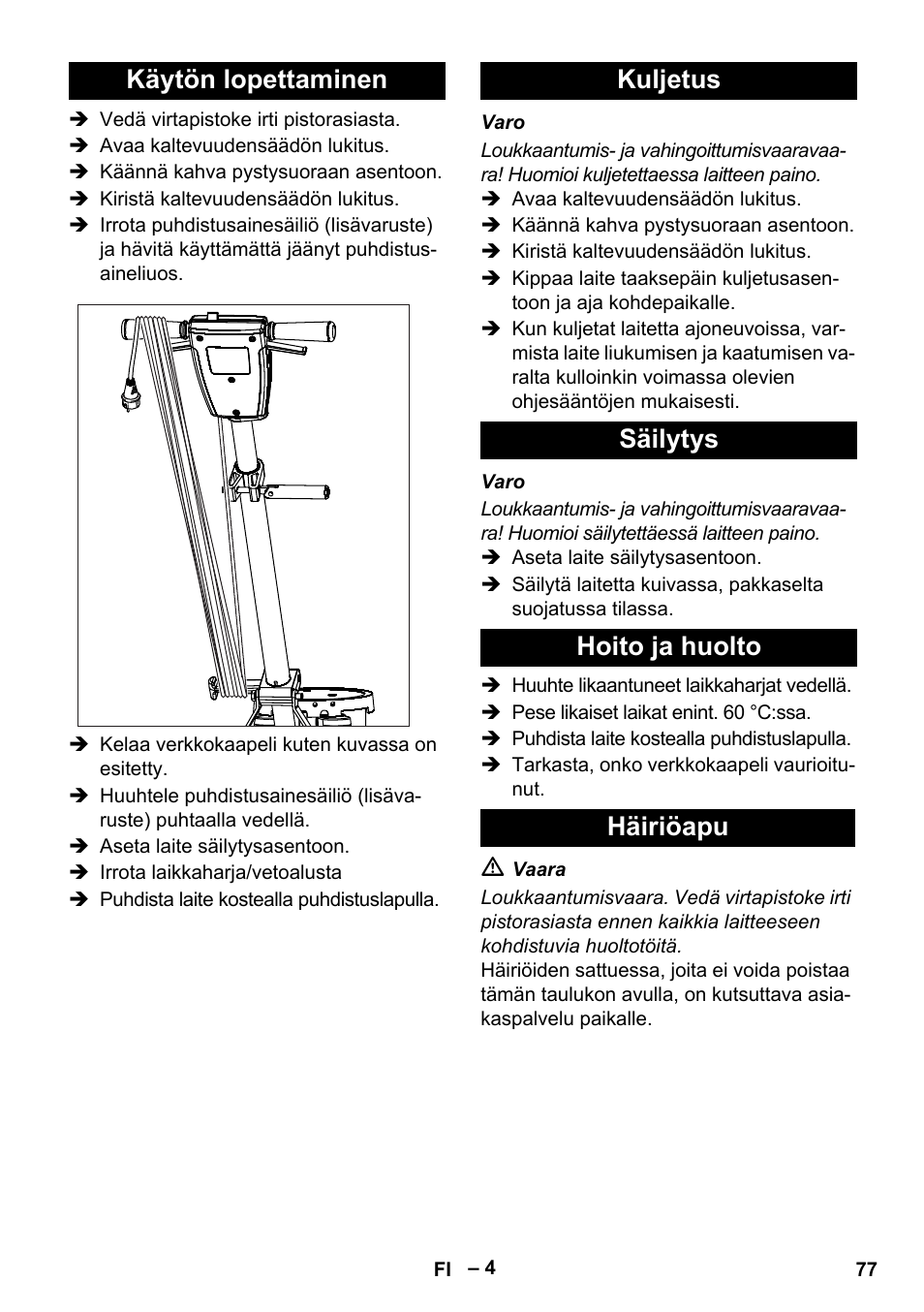 Karcher BDS 43-180 C User Manual | Page 77 / 204