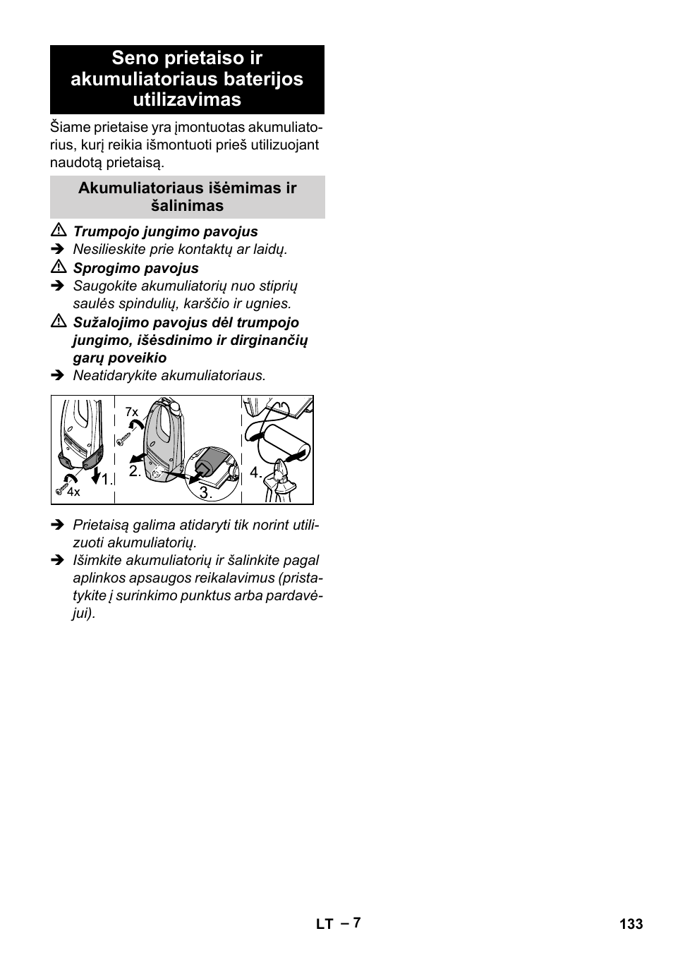 Karcher WV 50 Plus User Manual | Page 133 / 152