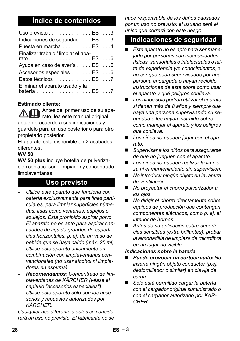 Karcher WV 50 Plus User Manual | Page 28 / 152